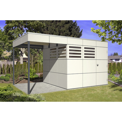 SKANHOLZ Schleppdach »Sydney, Perth, Melbourne, Brisbane 3 + 4«, Breite: 168 cm, Dach: Holz, telegrau | Holz SKANHOLZ Schleppdach »Sydney, Perth, Melbourne, Brisbane 3 + 4«, Breite: 168 cm, Dach: Holz, telegrau | Holz