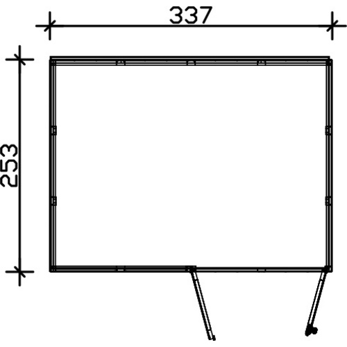 SKANHOLZ Gartenhaus »Perth 4«, Holz, B...