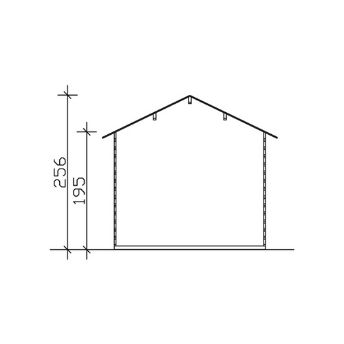 SKANHOLZ Gartenhaus »Palma«, BxT: 280 ...