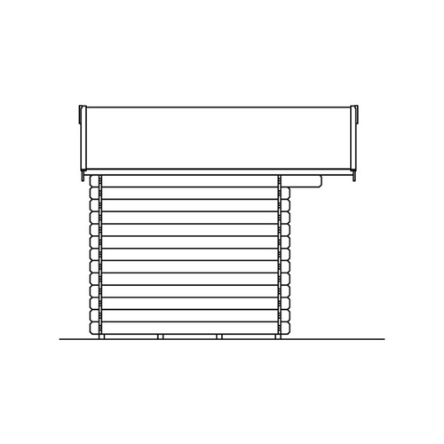 SKANHOLZ Gartenhaus »Como«, BxT: 340 x...