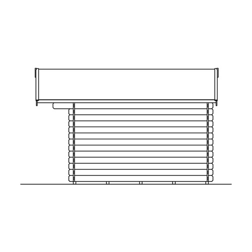 SKANHOLZ Gartenhaus »Como«, BxT: 340 x...