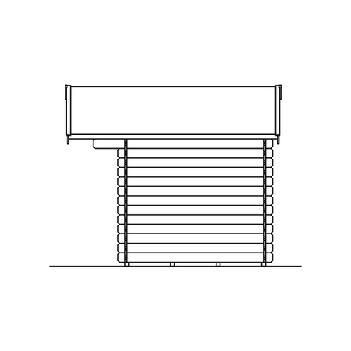 SKANHOLZ Gartenhaus »Faro«, BxT: 340 x...