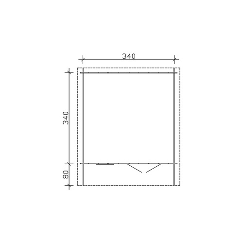 SKANHOLZ Gartenhaus »Malaga«, Holz, Bx...