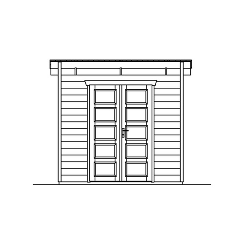 SKANHOLZ Gartenhaus »Venlo«, BxT: 290 ...