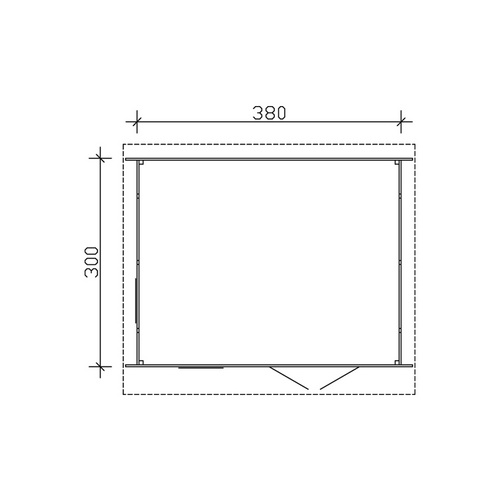 SKANHOLZ Gartenhaus »Breda 1«, Holz, B...