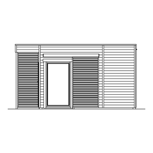 SKANHOLZ Gartenhaus »Tokio 4«, Holz, B...