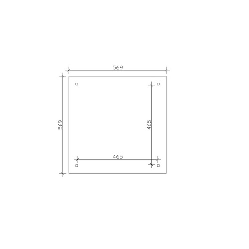 SKANHOLZ Pavillon »Cannes 4«, Zeltdach...