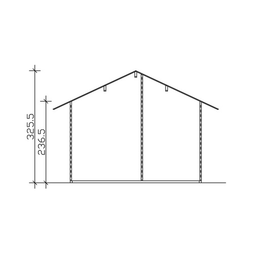 SKANHOLZ Gartenhaus »Esbjerg 1«, Holz,...