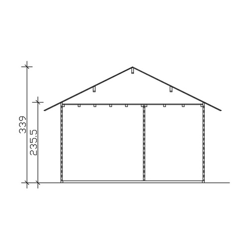 SKANHOLZ Gartenhaus »Esbjerg 2«, BxT: ...