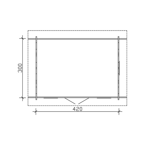 SKANHOLZ Gartenhaus »Lugano 1«, Holz, ...