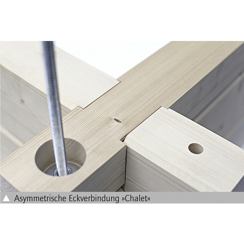 SKANHOLZ Gartenhaus »Lugano 2« (RABATT 10%)