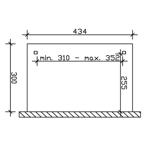 SKANHOLZ Terrassenüberdachung »Ravenna...