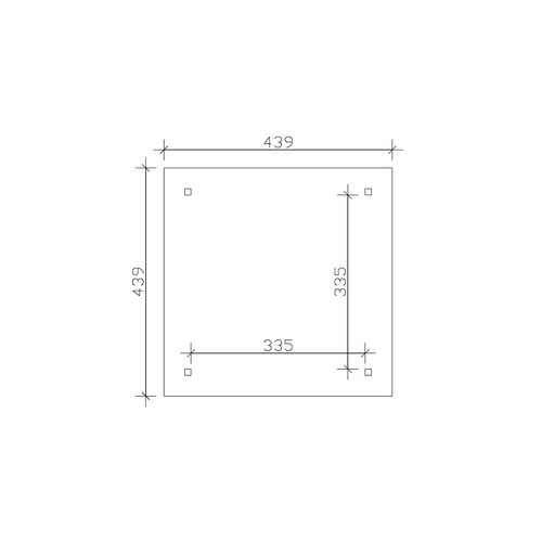 SKANHOLZ Pavillon »Cannes 2«, Zeltdach...