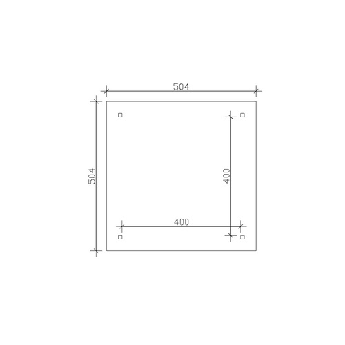 SKANHOLZ Pavillon »Cannes 3«, Zeltdach...