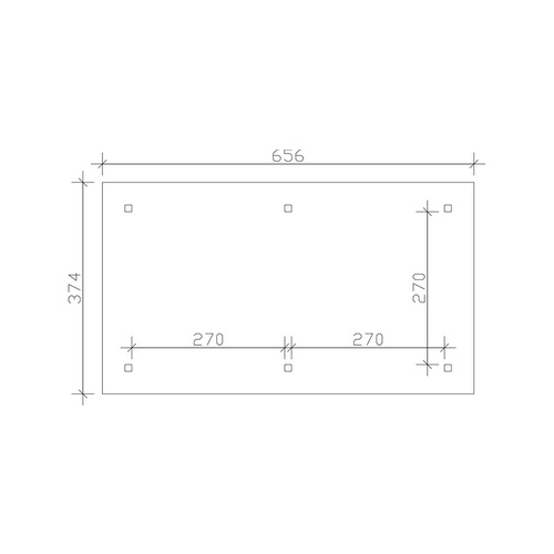 SKANHOLZ Pavillon »Orleans 1«, Zeltdac...