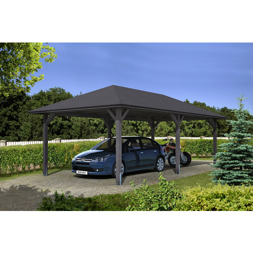 SKANHOLZ Carport »Taunus«, BxT: 439 x ...