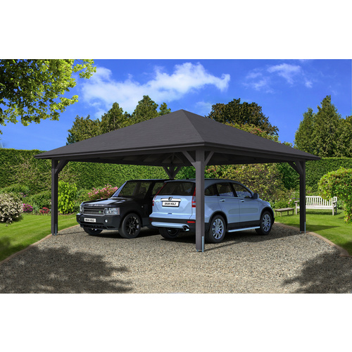 SKANHOLZ Carport »Taunus«, BxT: 634 x ...