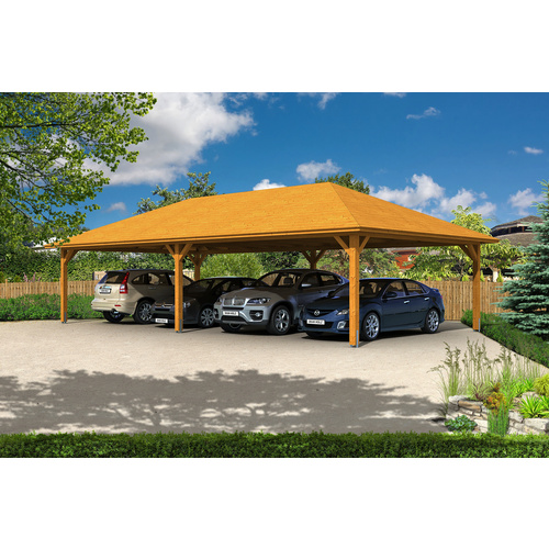 SKANHOLZ Carport »Taunus«, BxT: 1176 x...