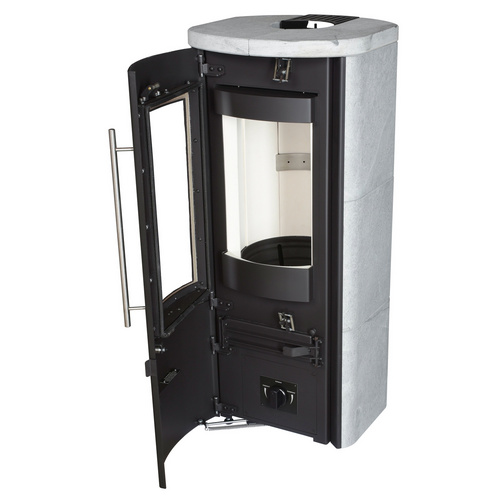 HARK Zeitbrandofen »Lova ECOplus RUA«, Naturstein, 6 kW - grau (Rabatt: 34 %)