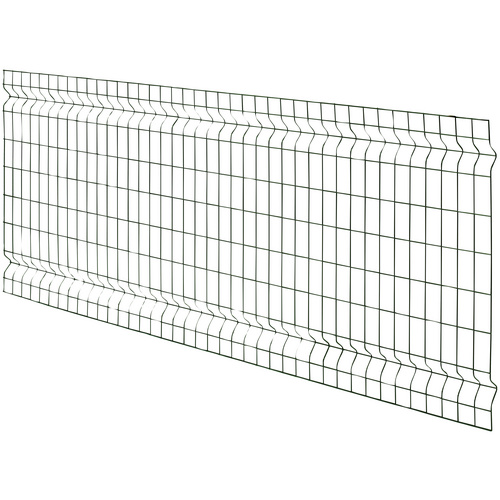 FLORAWORLD 3D-Felder-Zaunmatte, HxLxT: 80 x 200 x 4 cm, Stahl, grün - gruen