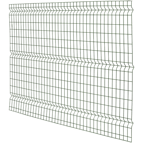 FLORAWORLD 3D-Felder-Zaunmatte, HxLxT: 150 x 200 x 4 cm, Stahl, grün - gruen