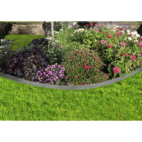 Thumbnail - FLORAWORLD Rasenkante »Kleine Welle«, HxL: 15 x 500 cm, Stahl - silberfarben