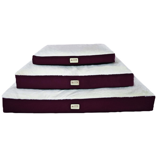 Thumbnail - ARMARKAT Hundematte, dunkelrot/elfenbeinfarben