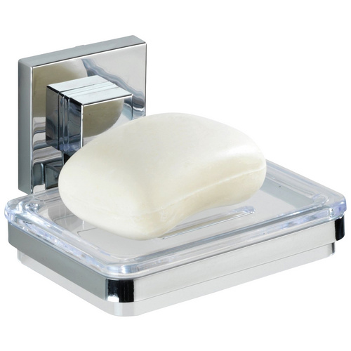 Thumbnail - WENKO Seifenablage »Vacuum-Loc Quadro«, Edelstahl, silberfarben