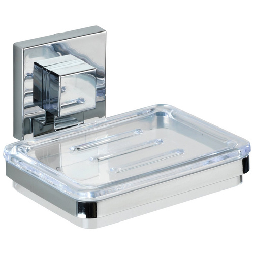 WENKO Seifenhalter Quadro, 1-St., Vacuum-Loc