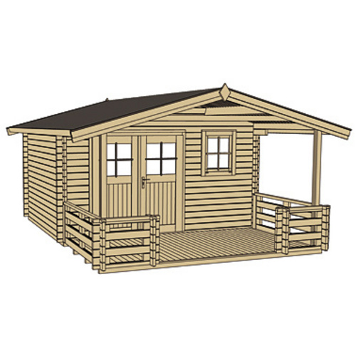 WEKA Gartenhaus »136 B Gr.1«, Holz, Bx...