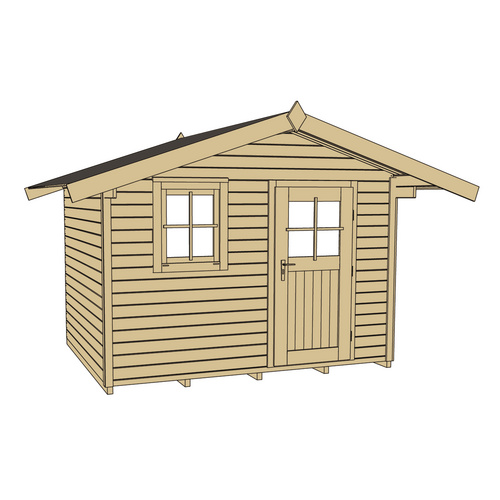 WEKA Gartenhaus »Premium«, Holz, BxHxT...