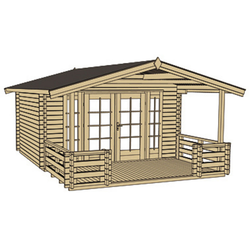 WEKA Gartenhaus »137 B Gr.2«, Holz, Bx...