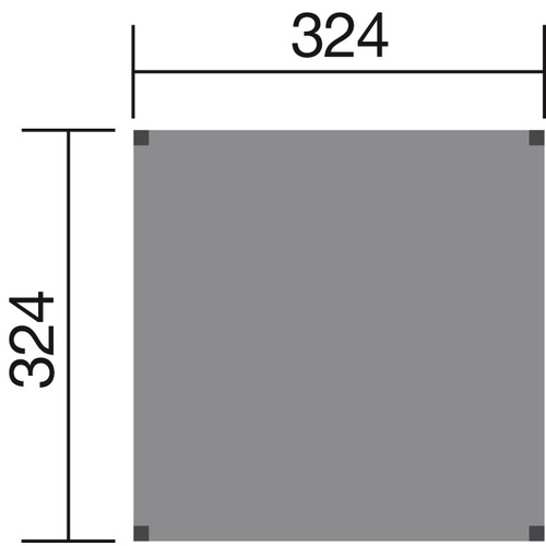 WEKA Sitzlaube »Gartenoase 235«, BxT: ...