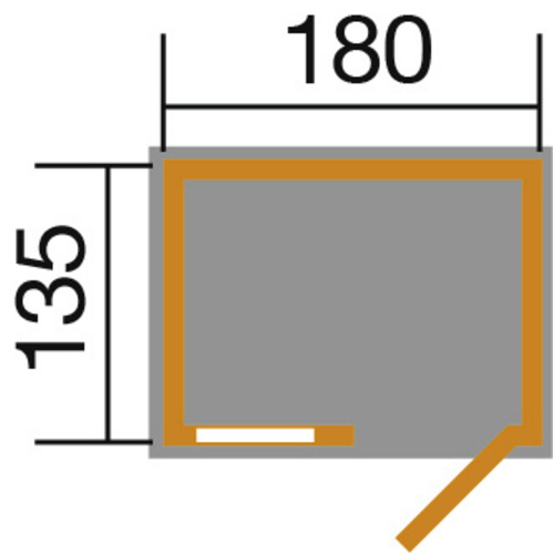WEKA Gerätehaus »Gartenhaus 325 Gr.2«...