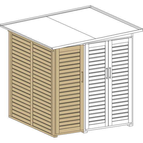 WEKA Anbauraum »Garten (Q) Modul Save B...