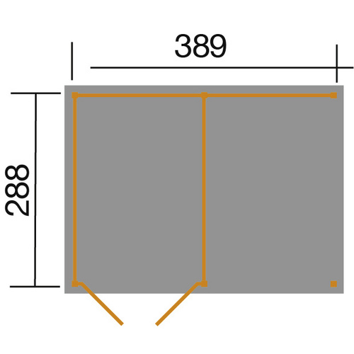 WEKA Gartenhaus »607 Variante 4«, Holz...