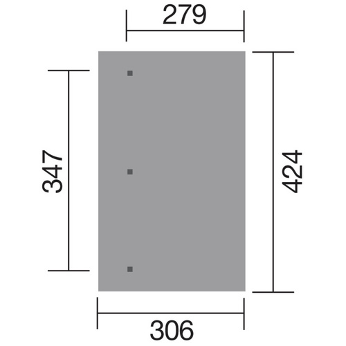WEKA Terrassenüberdachung »671 Gr. 3«...