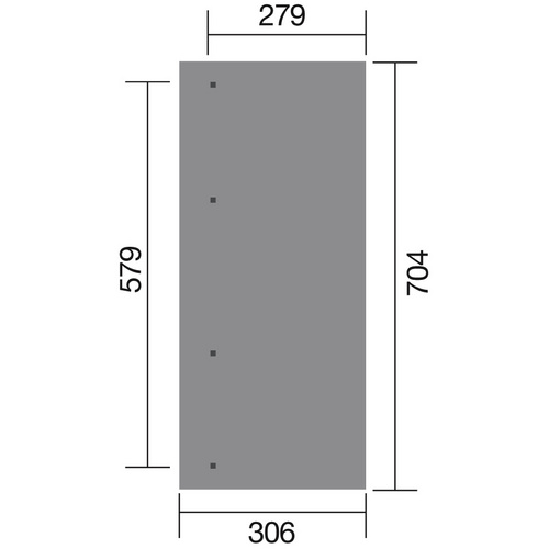 WEKA Terrassenüberdachung »671 Gr. 5«...