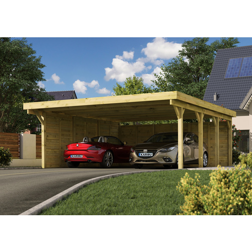 KARIBU Doppelcarport »Classic 2 Variant...