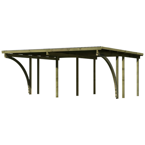 KARIBU Doppelcarport »Eco 1 Variante C...