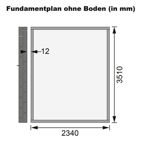 KARIBU Gartenhaus »Bomlitz 4«, BxT: 23...