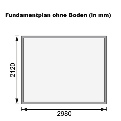 KARIBU Gartenhaus »Rieseby«, BxT: 330 ...