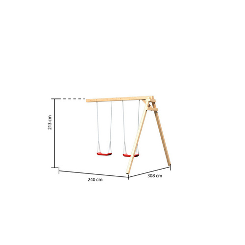 KARIBU Schaukelanbau »Lotti, Danny, Lui...
