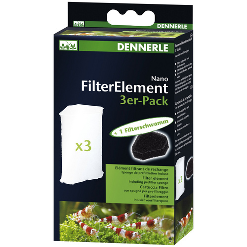 DENNERLE Ersatz-Filterelemente »Ersatzkartusche«, weiß - weiss