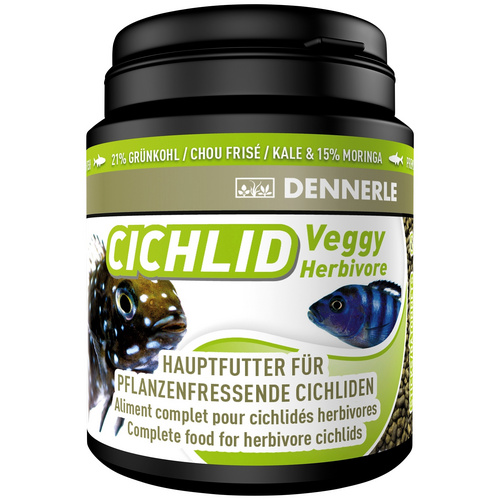 DENNERLE Zierfischfutter »Cichlid Veggy«, 200 ml, 90 g