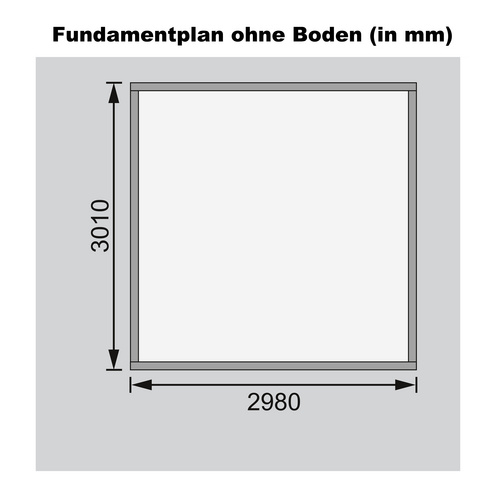 KARIBU Gartenhaus »Askola«, BxT: 334 x...