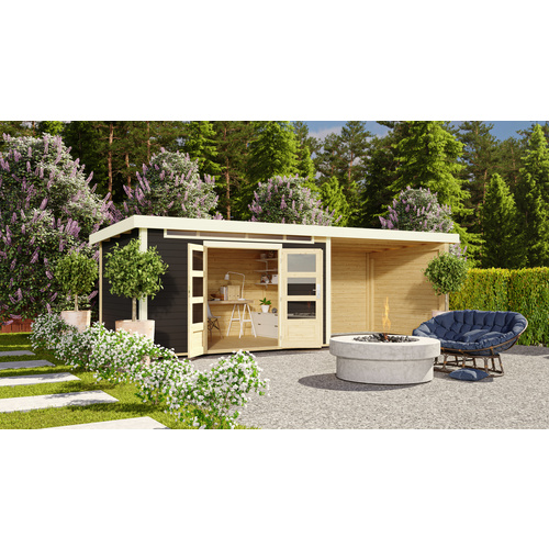 KARIBU Gartenhaus »Kandern«, BxT: 702 ...