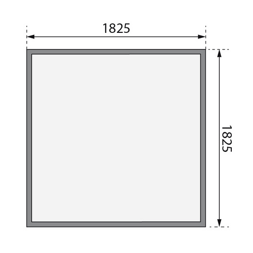 KARIBU Gartenhaus »Stockach 2«, BxT: 2...