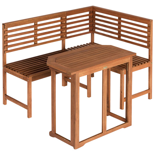 MERXX Eckbank, Holz, 3-Sitzer, BxHxT: 10...