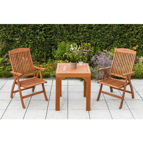 Merxx Gartenmöbel-Set Maracaibo 3-tlg. Braun